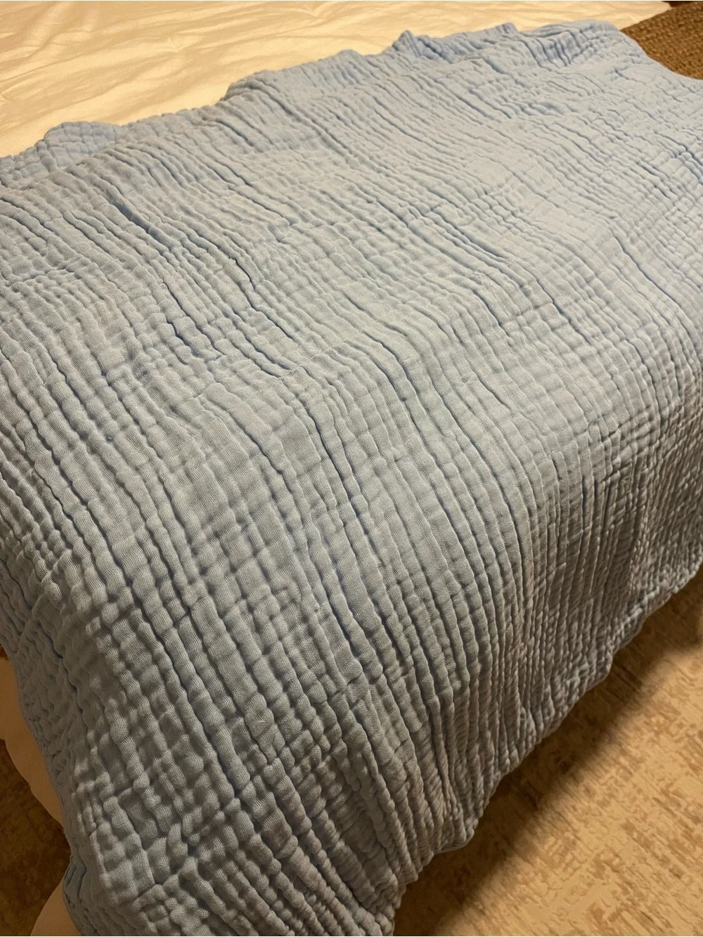 Blanket and pillow shams